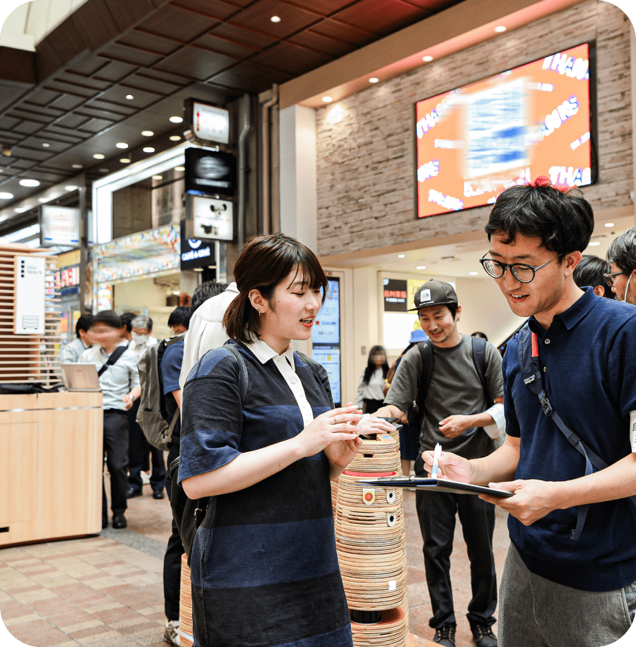 神戸市三宮周辺地域での取り組み